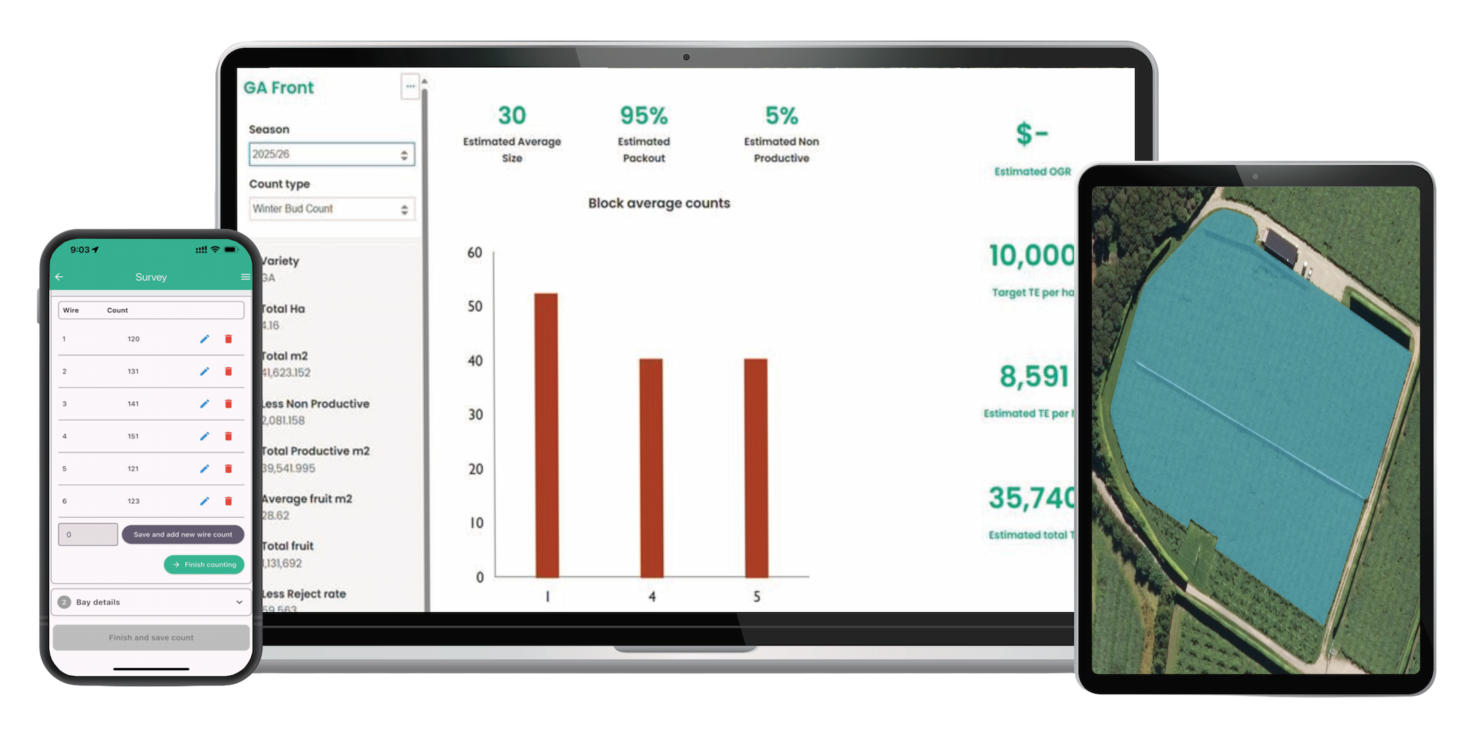 Streamlining Orchard Insights with the Landkind Counting Tool
